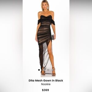 Elegant Black Evening Dress